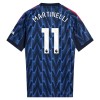 Camisola Arsenal Martinelli 11 Homen Equipamento 2ª 2025-26